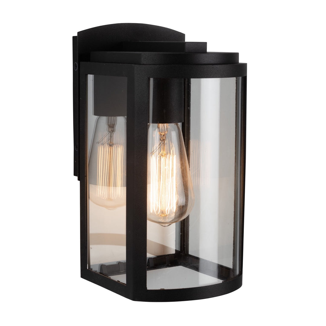 Collection 1-Light Exterior Wall Light Matte Black by Artcraft