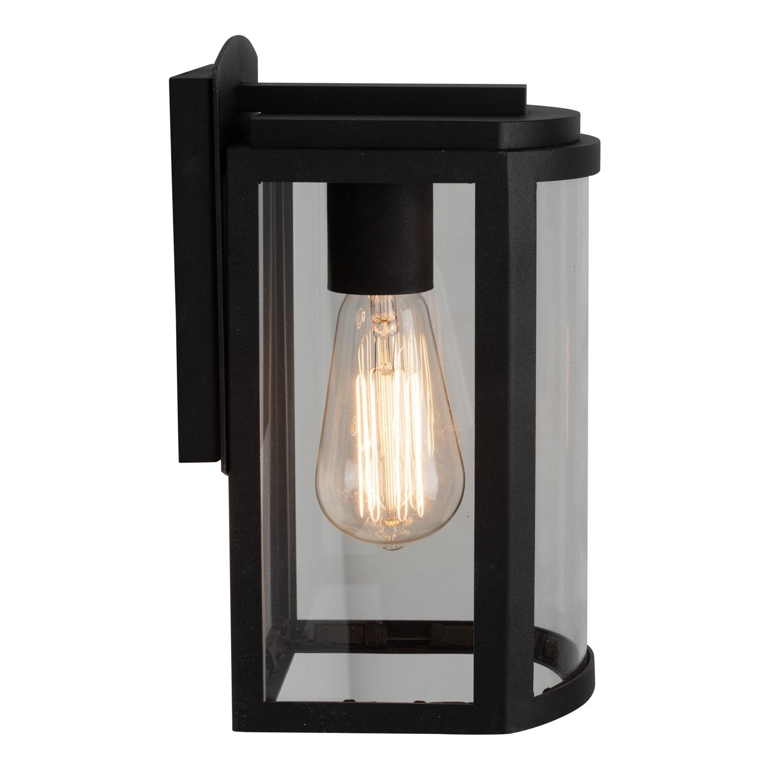 Collection 1-Light Exterior Wall Light Matte Black