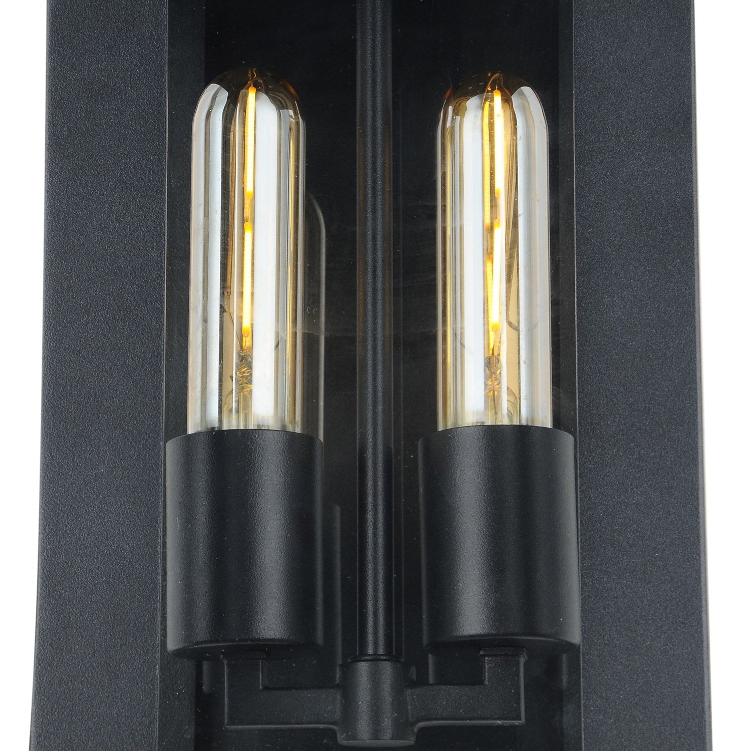 Collection 2-Light Exterior Wall Light Matte Black