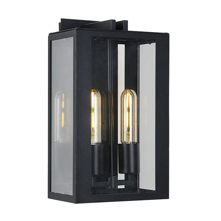 Collection 2-Light Exterior Wall Light Matte Black