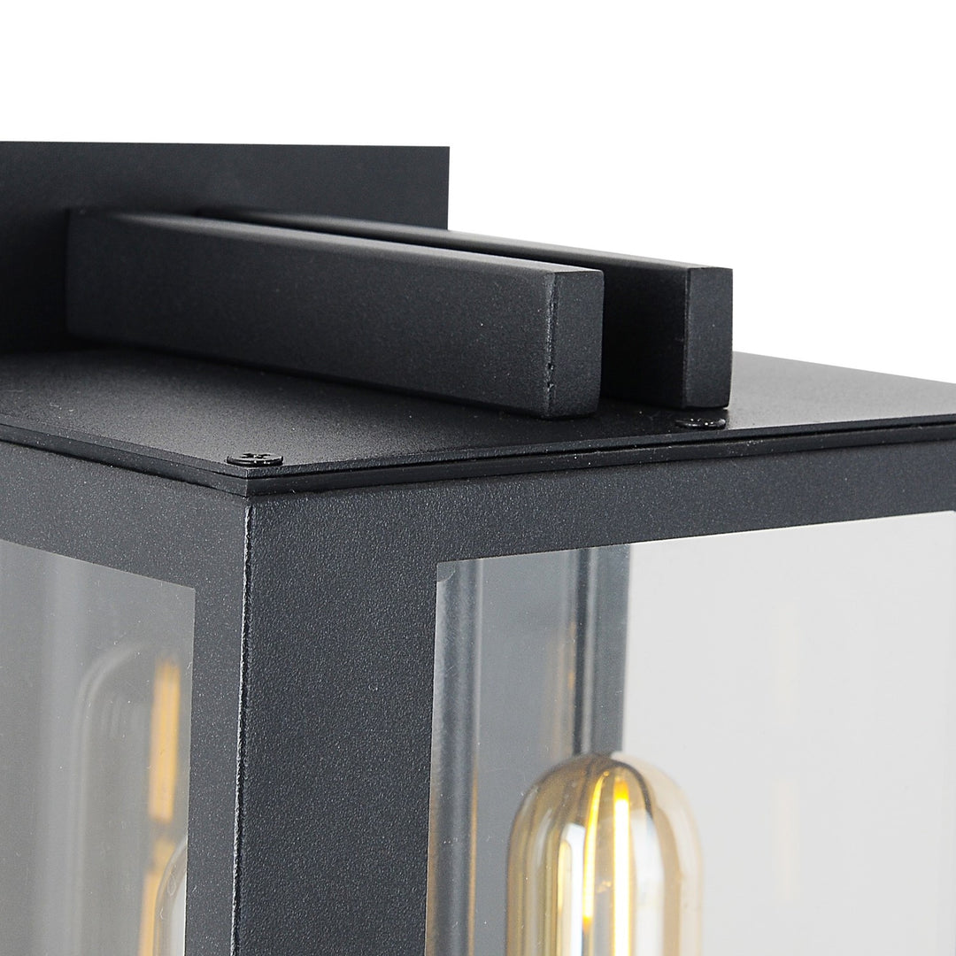 Collection 2-Light Exterior Wall Light Matte Black