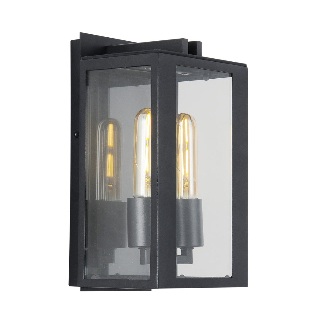 Collection 2-Light Exterior Wall Light Matte Black