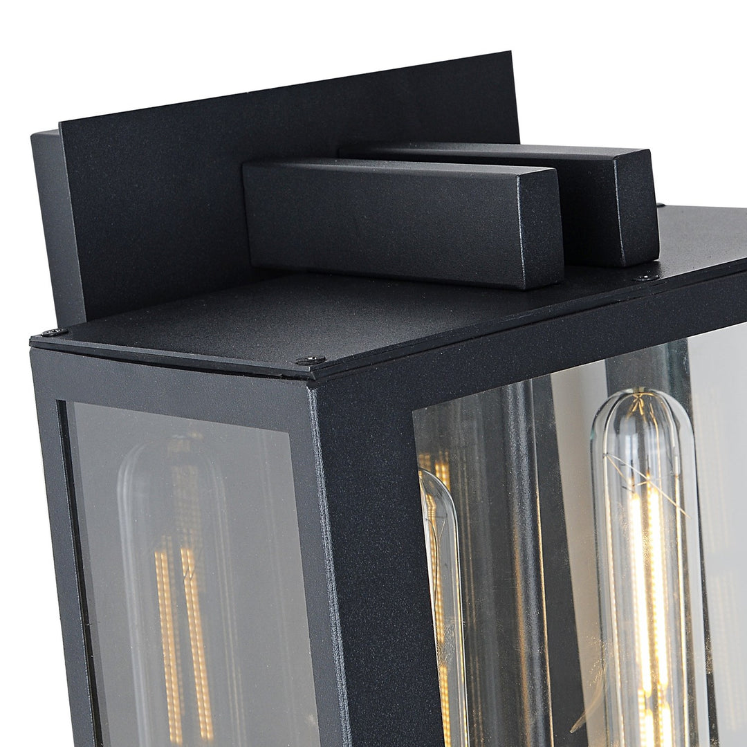 Collection 2-Light Exterior Wall Light Matte Black