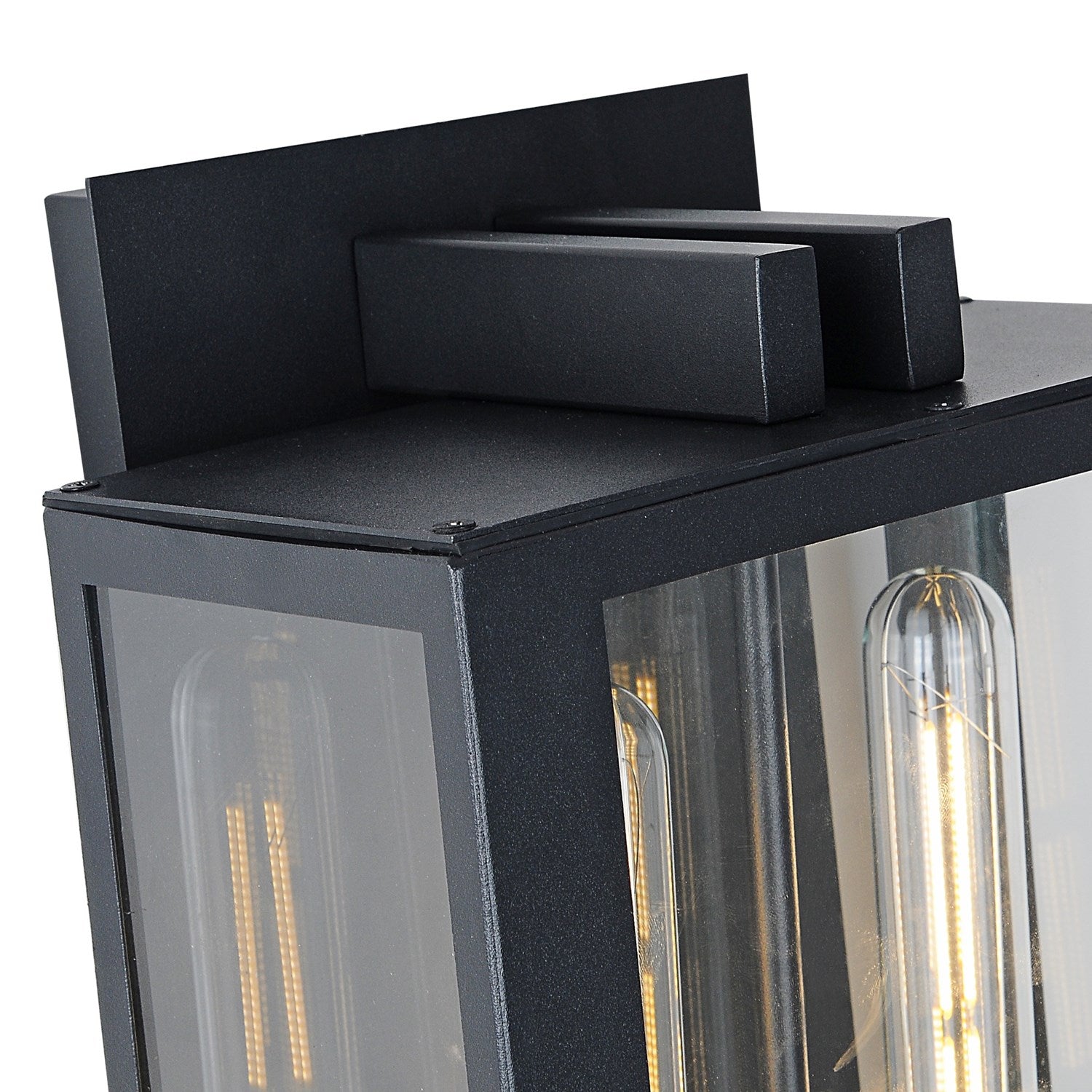 Collection 2-Light Exterior Wall Light Matte Black
