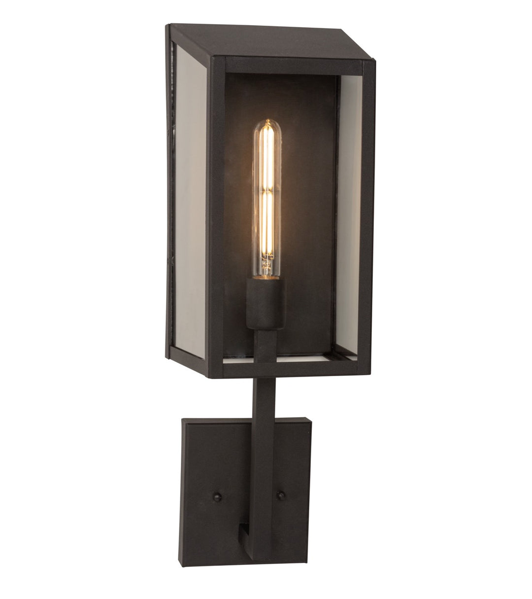Collection 1-Light Exterior Wall Light Black
