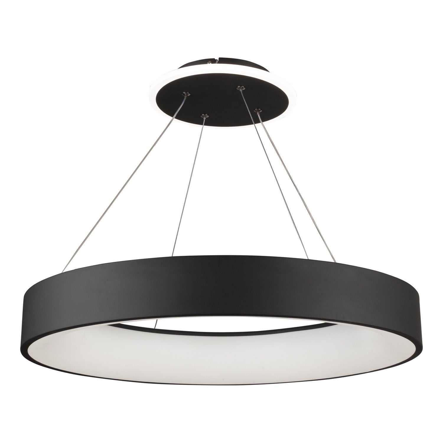 Collection Integrated Led Chandelier Black