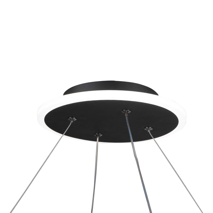 Collection Integrated Led Chandelier Black