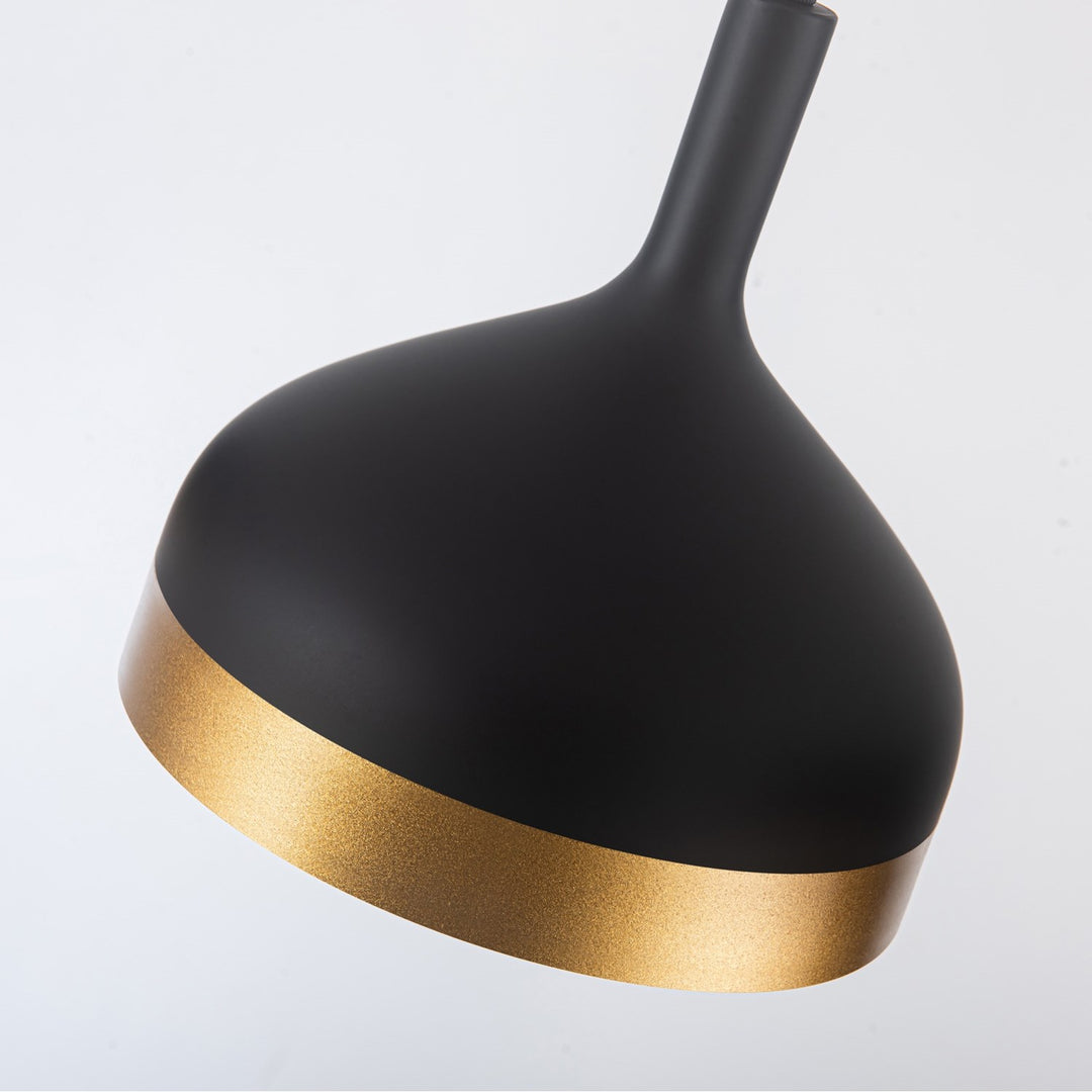 Collection 4-Light Island Light Black & Gold