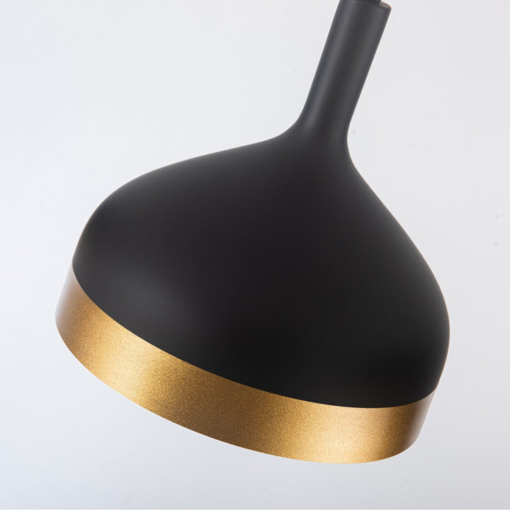 Collection 4-Light Island Light Black & Gold