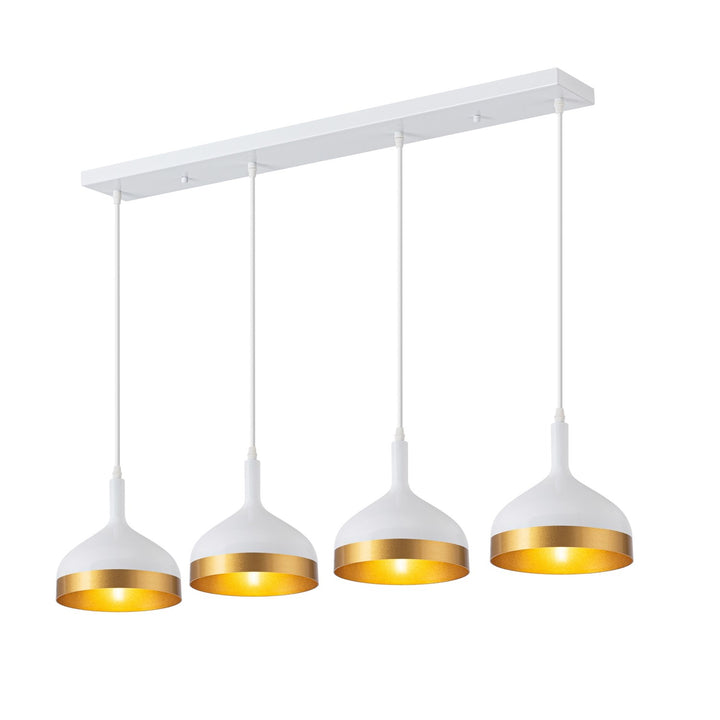 Collection 4-Light Island Light White & Gold by Artcraft