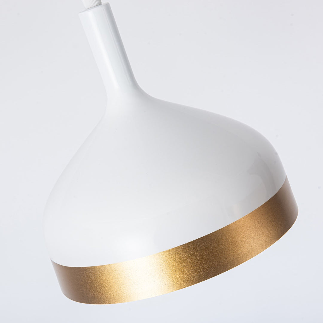Collection 4-Light Island Light White & Gold
