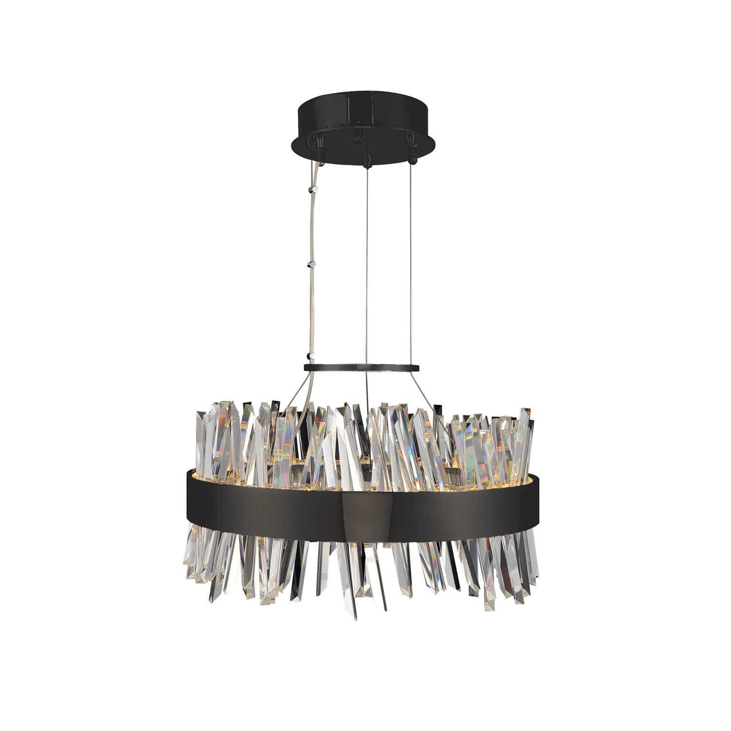 Glacier 20 In Led Pendant by Kalco Allegri