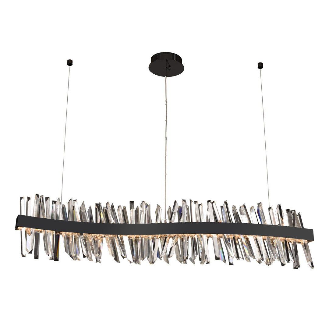 Glacier 60 In Led Wave Island by Kalco Allegri