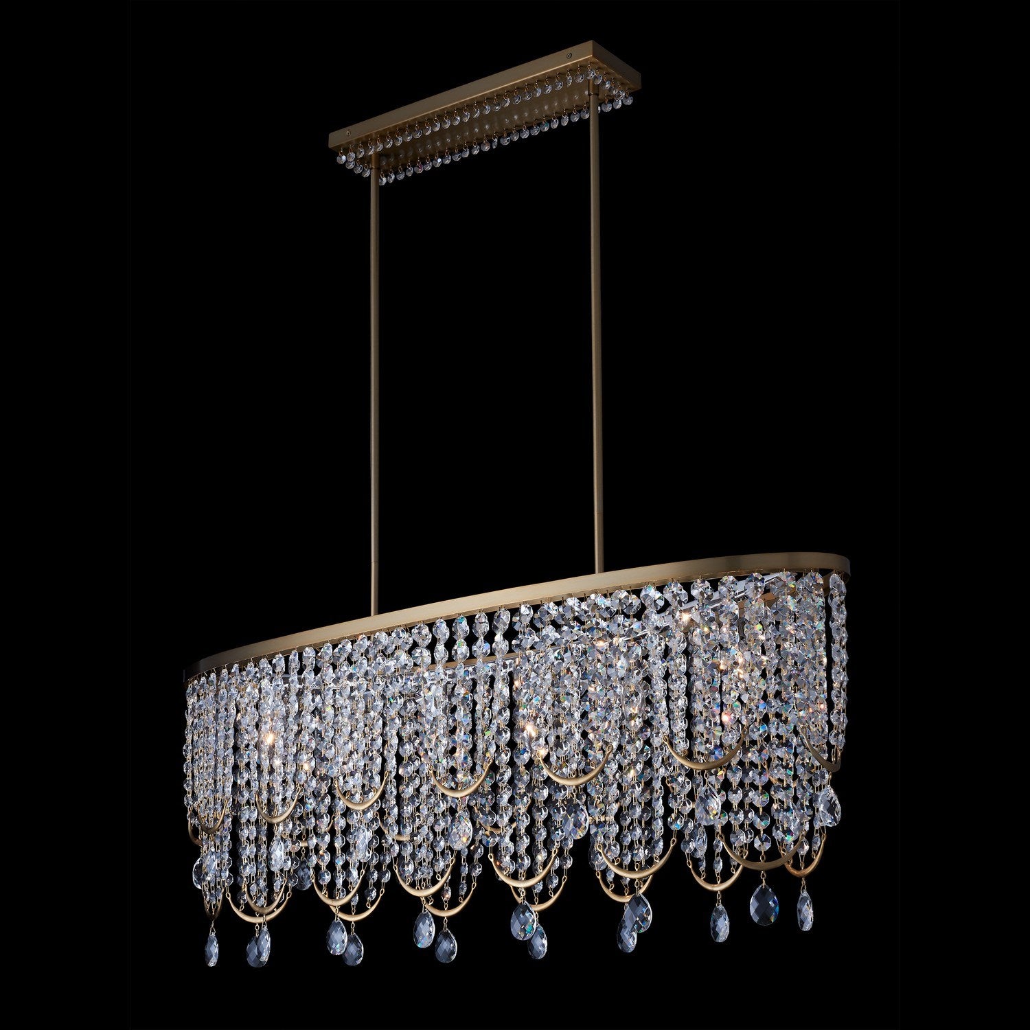 Vezzo 44 Inch Island Light by Kalco Allegri