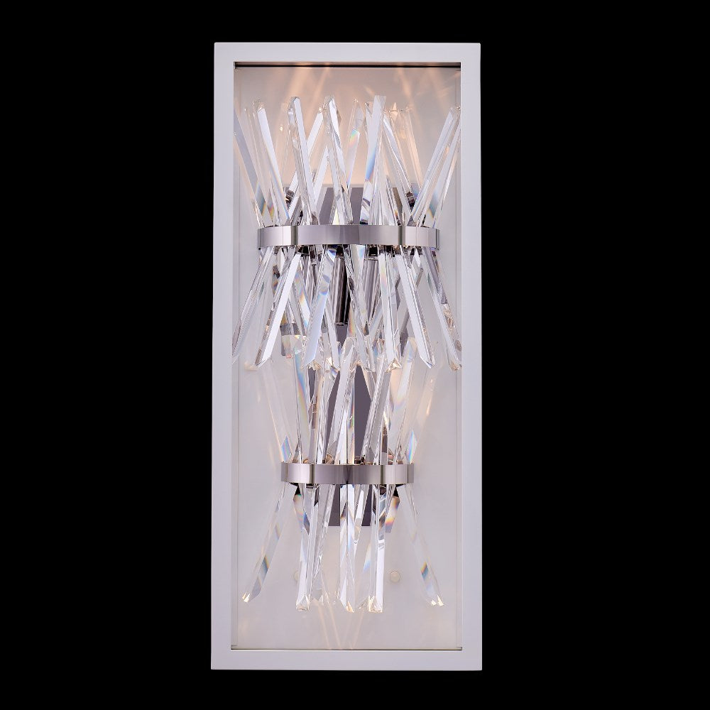 Glacier 25 Inch Led Outdoor Wall Sconce by Kalco Allegri