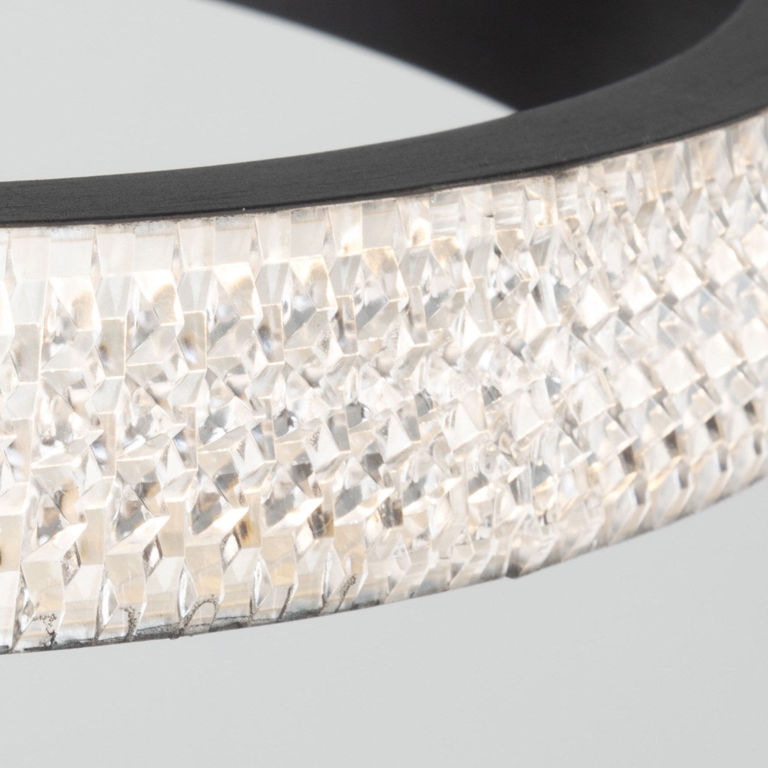 30W Led Flush Mount Black
