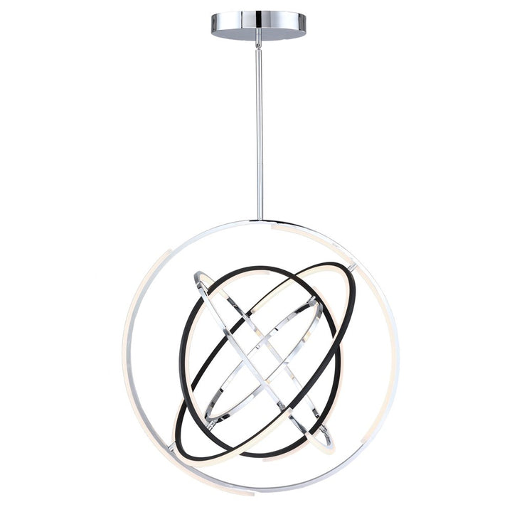 Collection Integrated Led 32 In. Pendant Polished Nickel by Artcraft