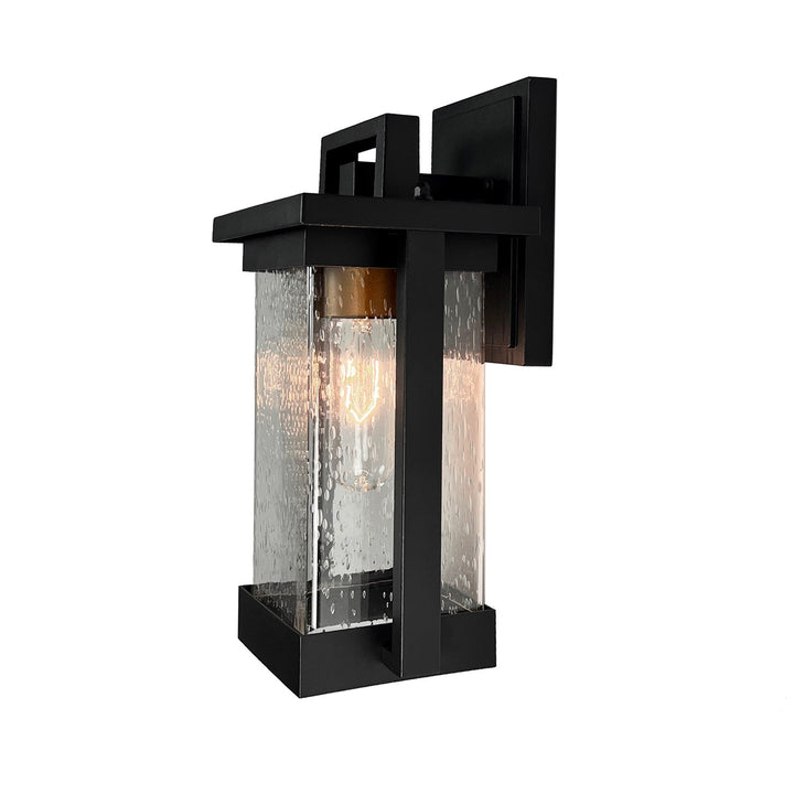 Port Charlotte Outdoor Wall Sconce Matte Black by Artcraft