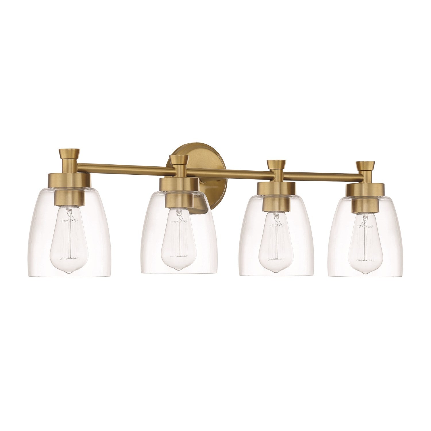 Henning 4 Light Vanity in Satin Brass by Craftmade