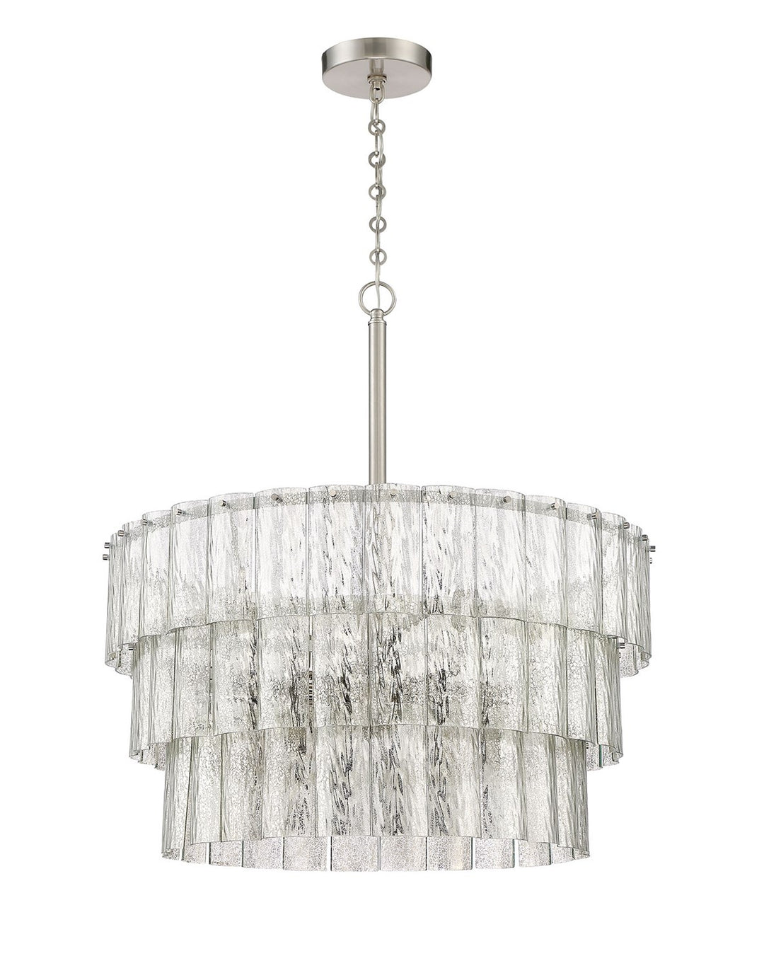 Museo 12 Light Pendant in Brushed Polished Nickel by Craftmade