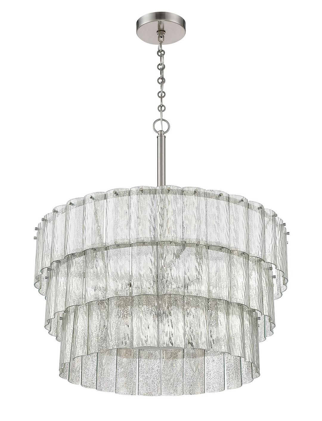 Museo 12 Light Pendant in Brushed Polished Nickel