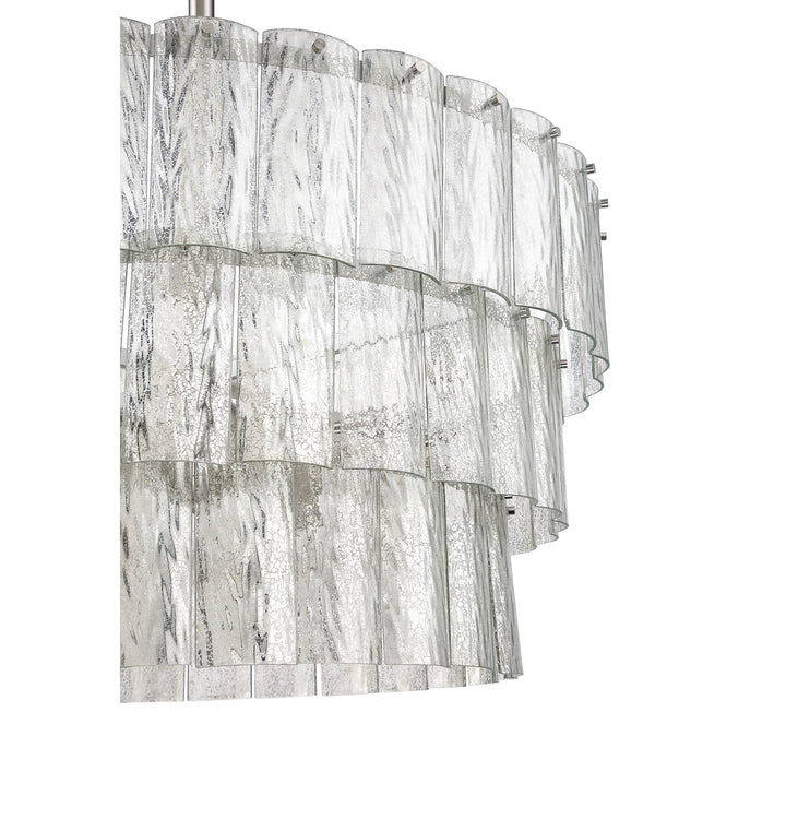 Museo 12 Light Pendant in Brushed Polished Nickel