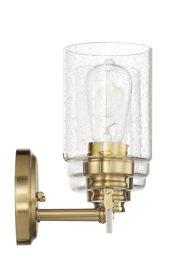 Bolden 3 Light Vanity in Satin Brass