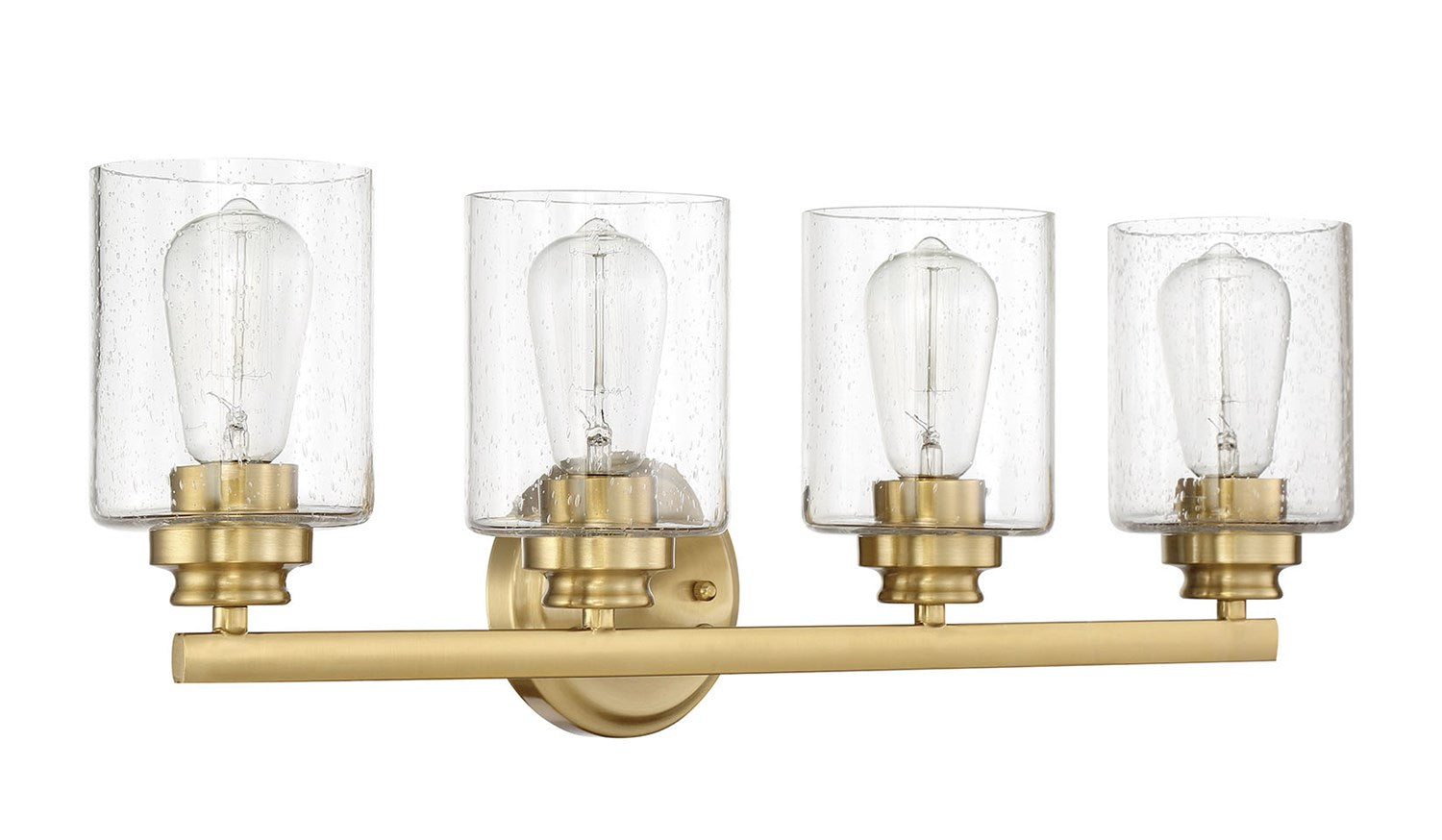 Bolden 4 Light Vanity in Satin Brass by Craftmade