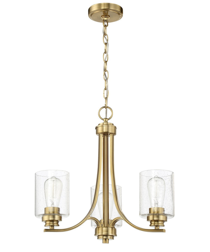 Bolden 3 Light Chandelier in Satin Brass