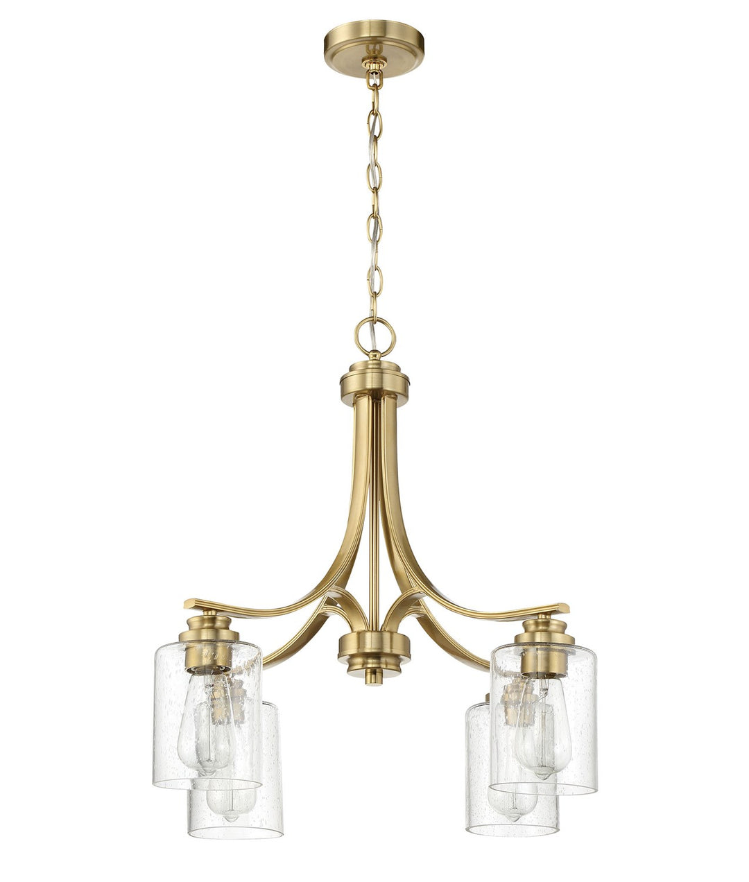 Bolden 4 Light Chandelier in Satin Brass