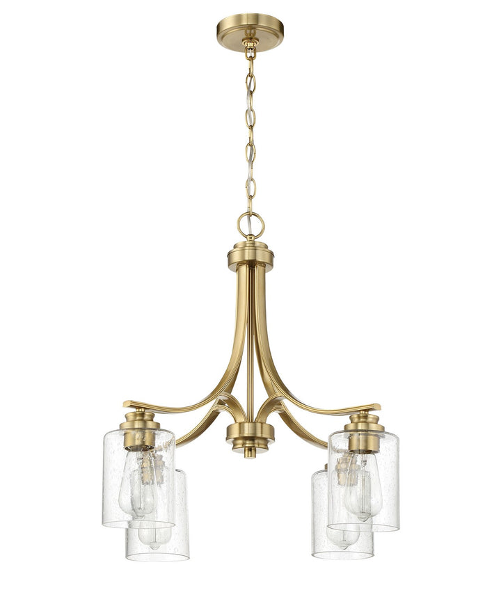 Bolden 4 Light Chandelier in Satin Brass