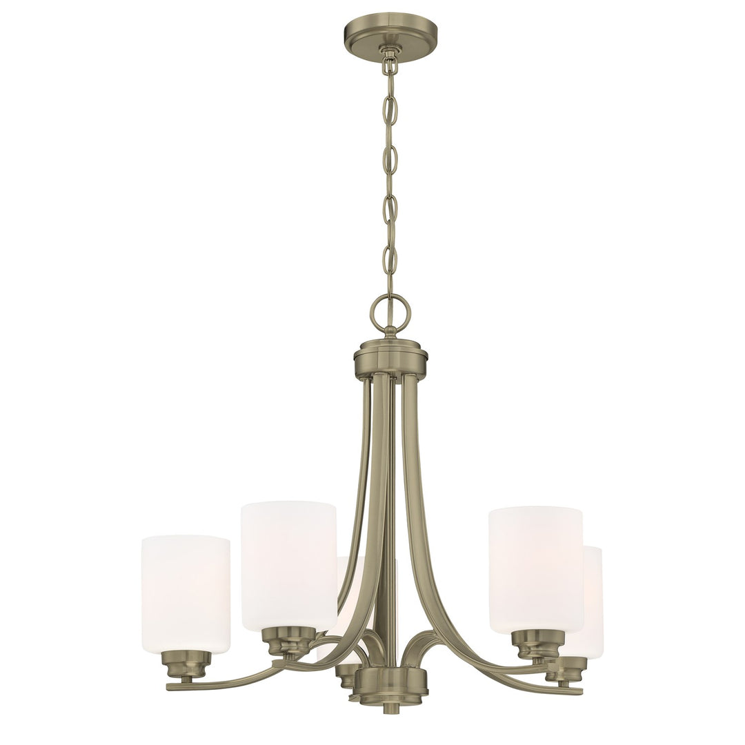 Bolden 5 Light Chandelier in Satin Brass
