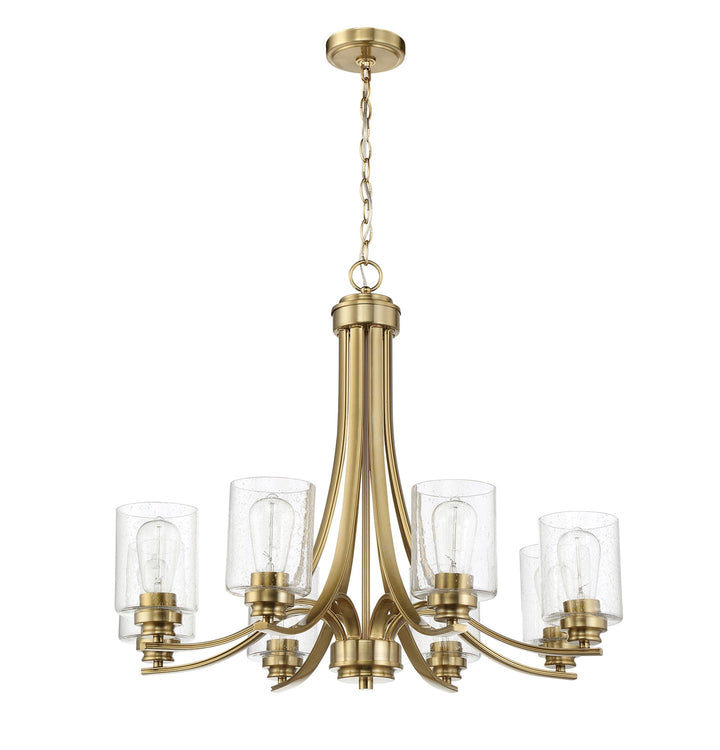 Bolden 8 Light Chandelier in Satin Brass