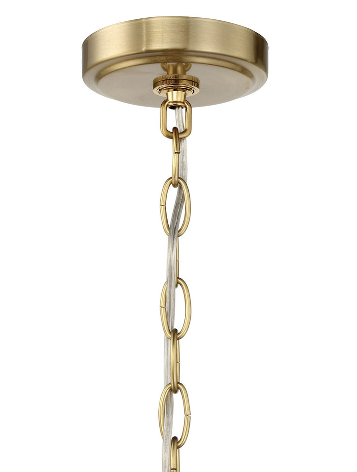 Bolden 6 Light Foyer in Satin Brass