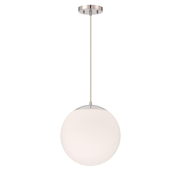 Gaze 1 Light 12in Pendant in Chrome