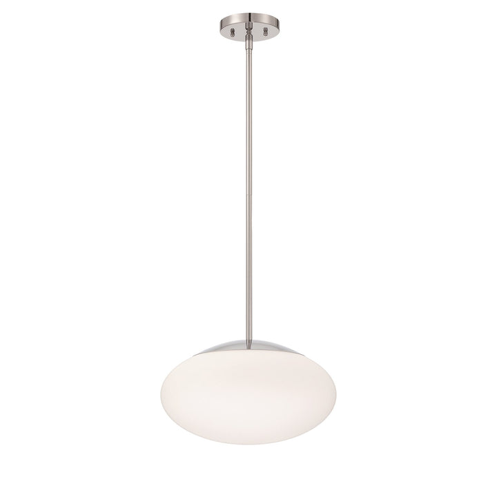 Gaze 1 Light 14in Pendant in Chrome