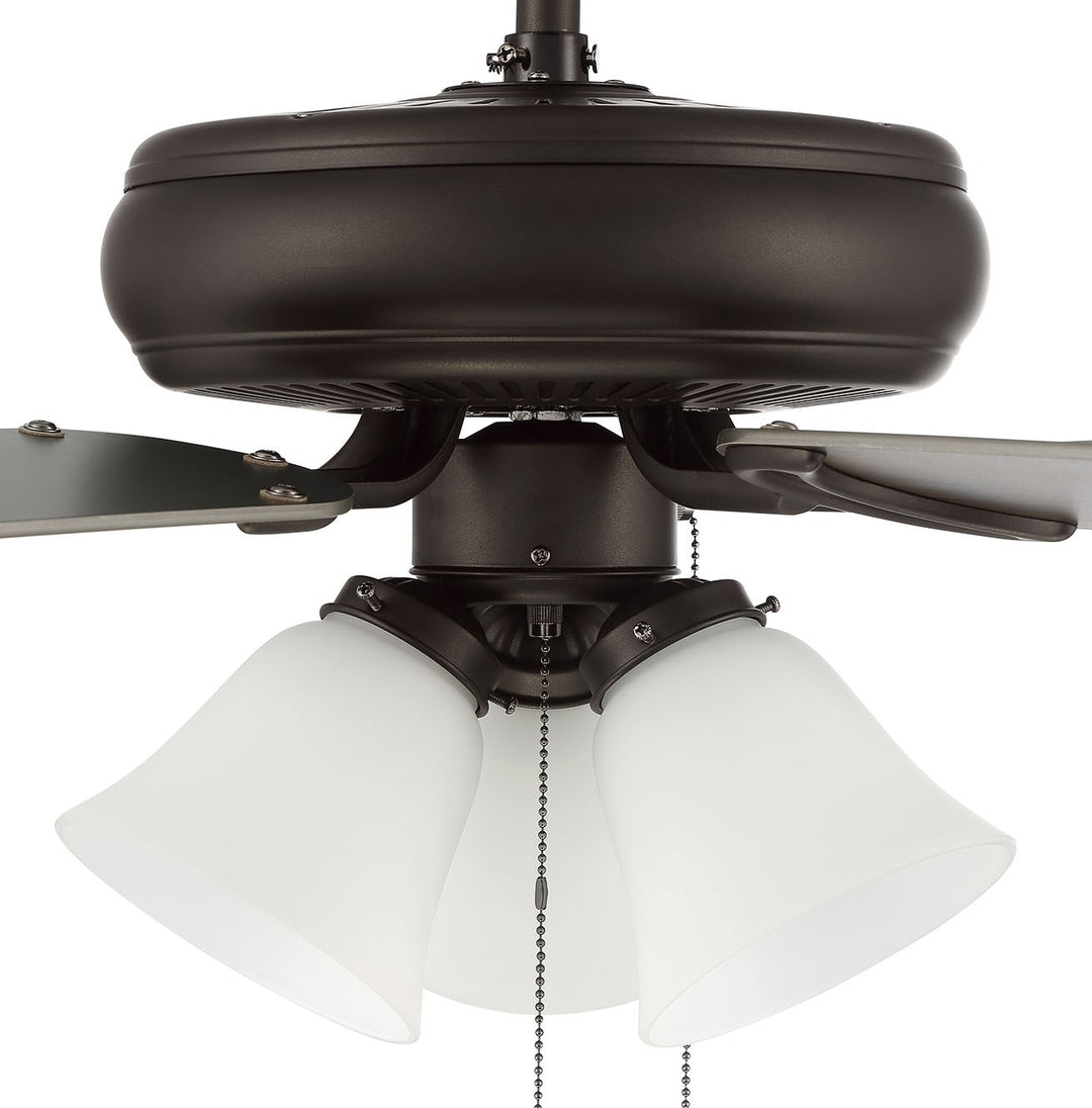 52in Decorator's Choice 3 Light in Espresso w/ Walnut/Espresso Blades