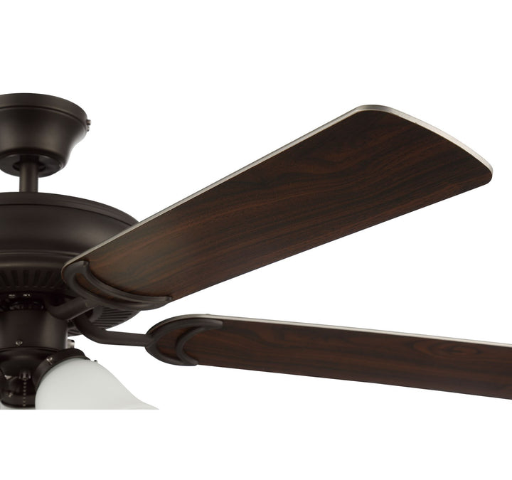 52in Decorator's Choice 3 Light in Espresso w/ Walnut/Espresso Blades