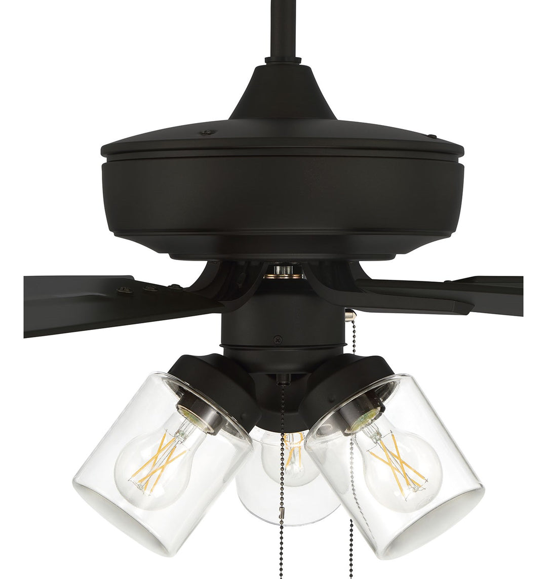 52in Outdoor Pro Plus 104 in Flat Black  w/ Flat Black Blades