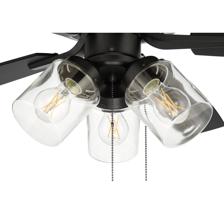 52in Outdoor Pro Plus 104 in Flat Black  w/ Flat Black Blades