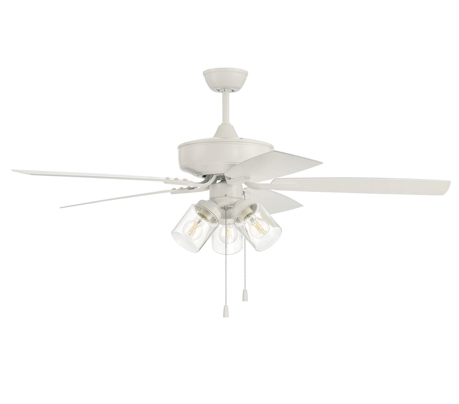 52in Outdoor Pro Plus 104 in White w/ Matte White Blades by Craftmade