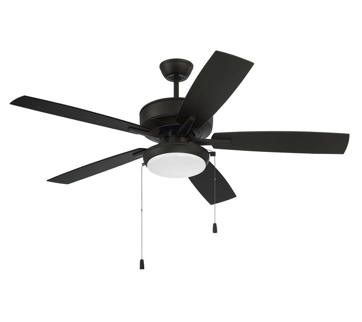 52in Outdoor Pro Plus 119 in Flat Black  w/ Flat Black Blades