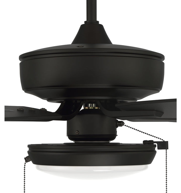 52in Outdoor Pro Plus 119 in Flat Black  w/ Flat Black Blades