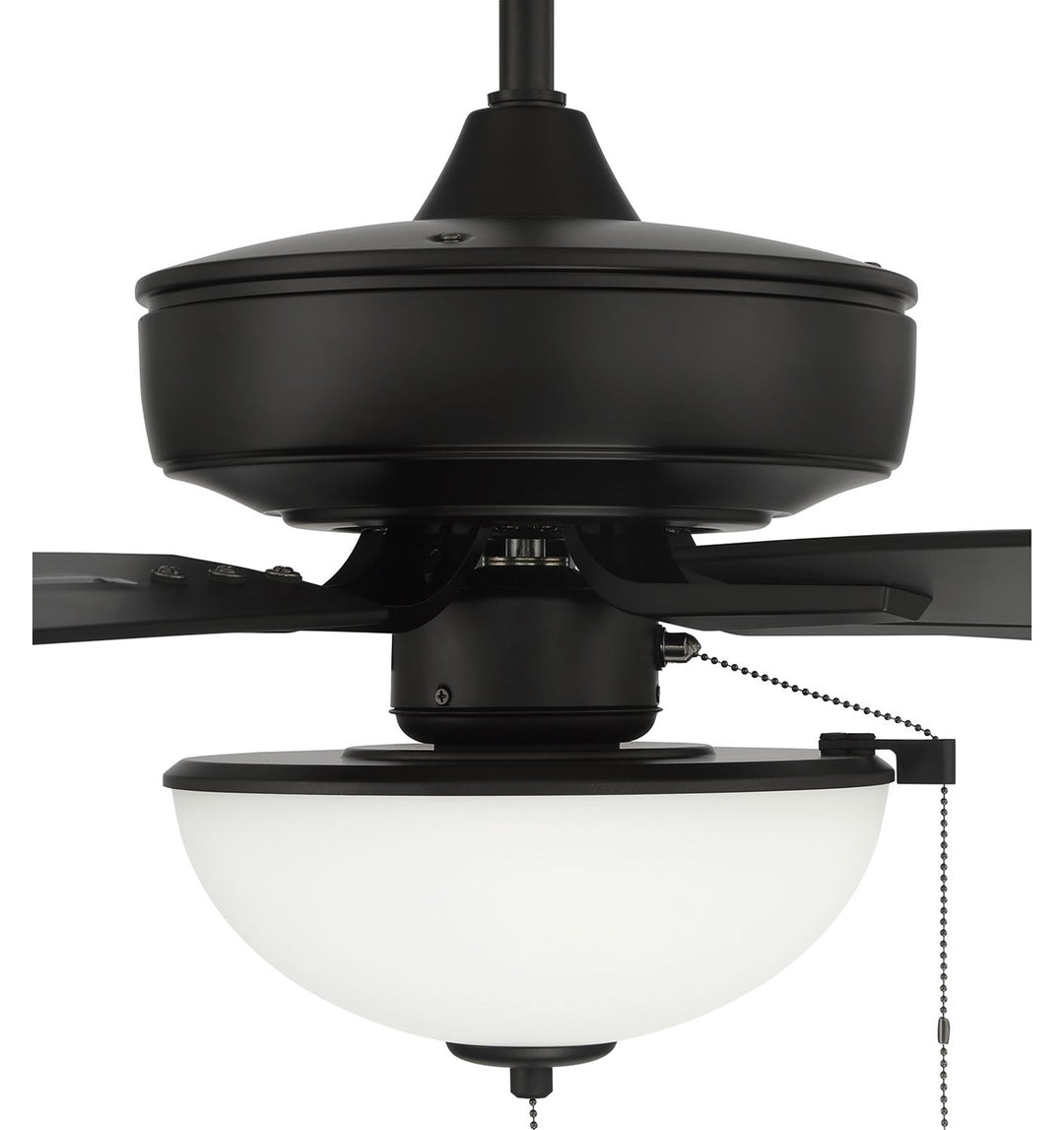 52in Outdoor Pro Plus 211 in Flat Black  w/ Flat Black Blades