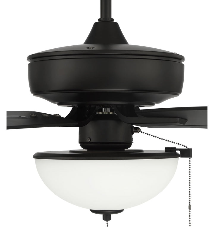 52in Outdoor Pro Plus 211 in Flat Black  w/ Flat Black Blades