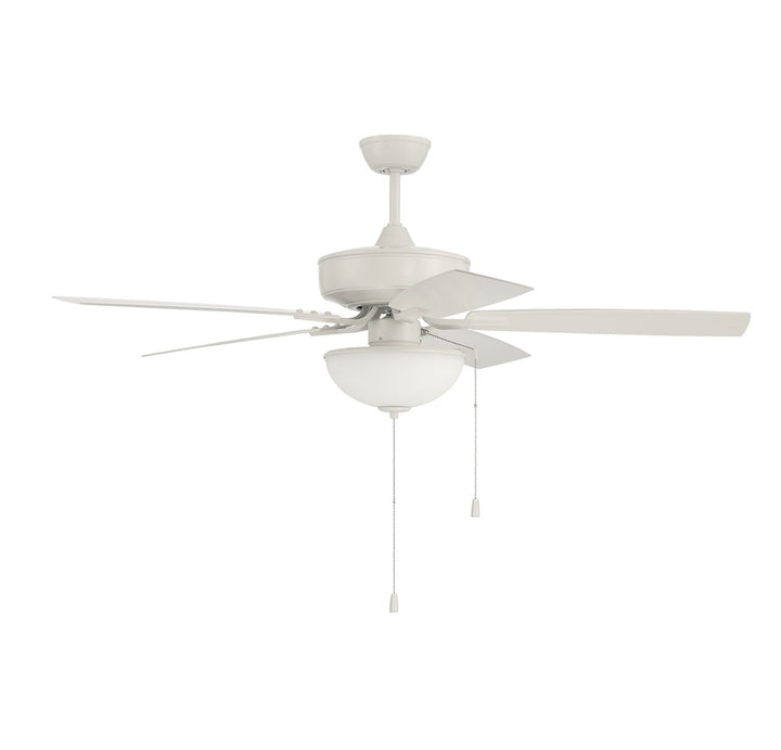 52in Outdoor Pro Plus 211 in White w/ Matte White Blades by Craftmade