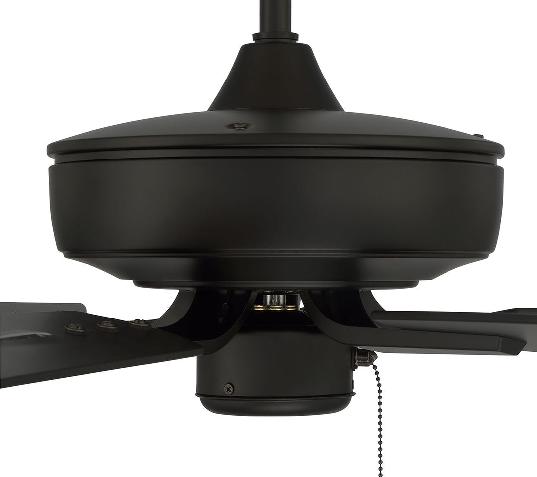 52in Outdoor Pro Plus 52 in Flat Black w/ Flat Black Blades