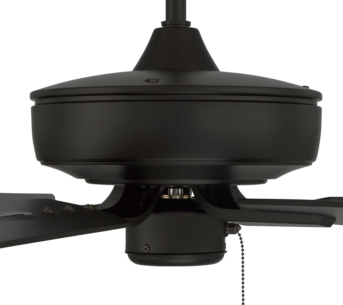 52in Outdoor Pro Plus 52 in Flat Black w/ Flat Black Blades