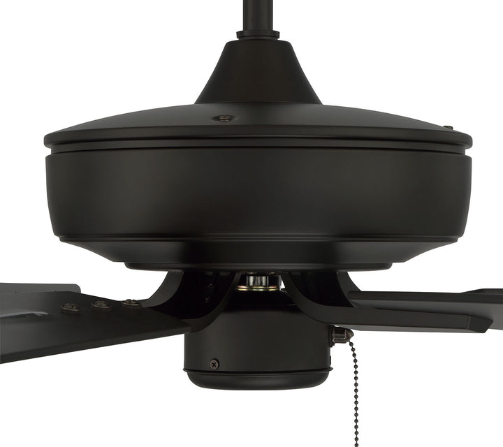 52in Outdoor Pro Plus 52 in Flat Black w/ Flat Black Blades