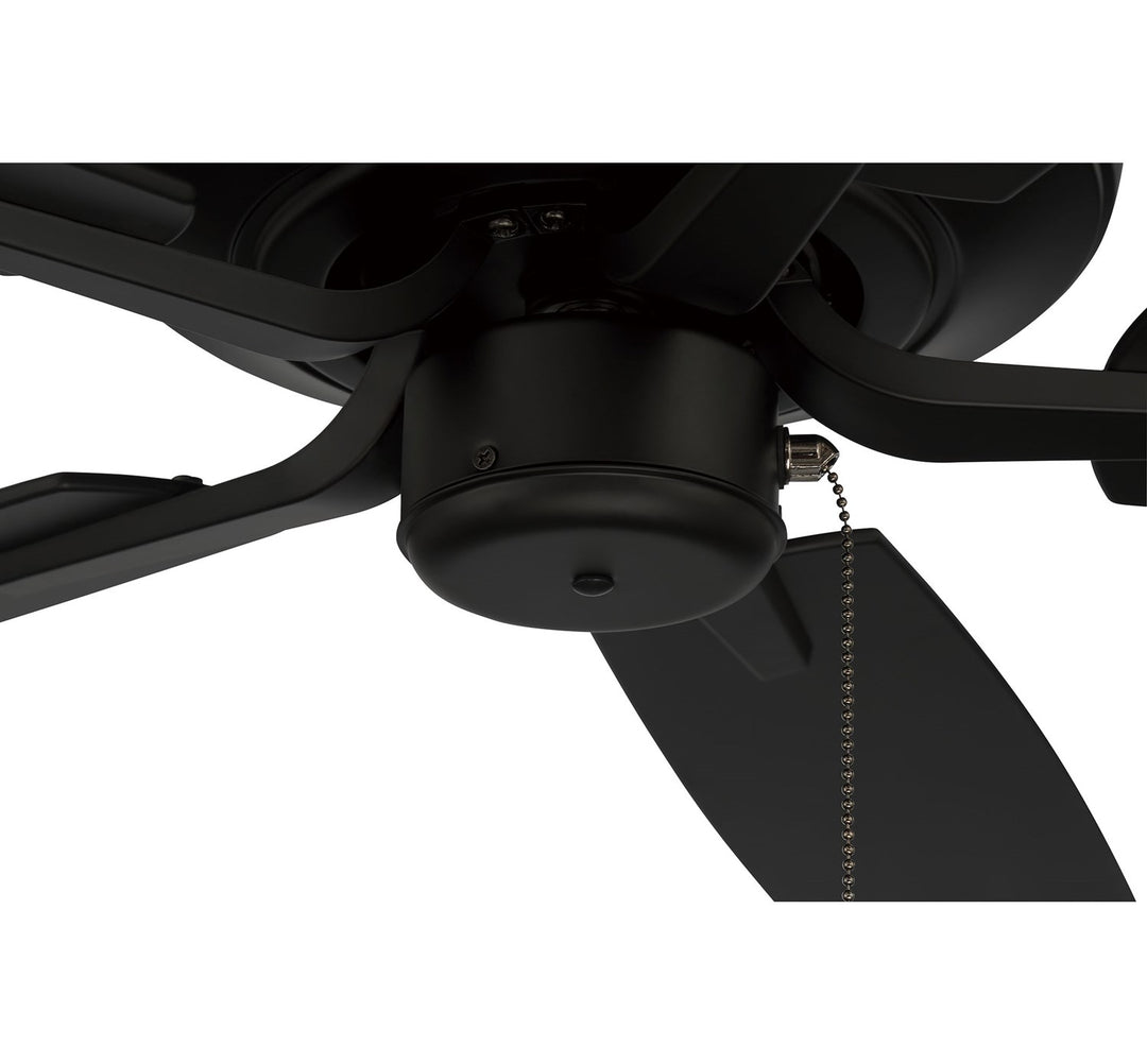 52in Outdoor Pro Plus 52 in Flat Black w/ Flat Black Blades